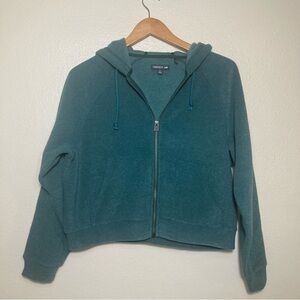 Toad&Co Whitney Terry Jasper color zip up hoodie Fleece Jacket